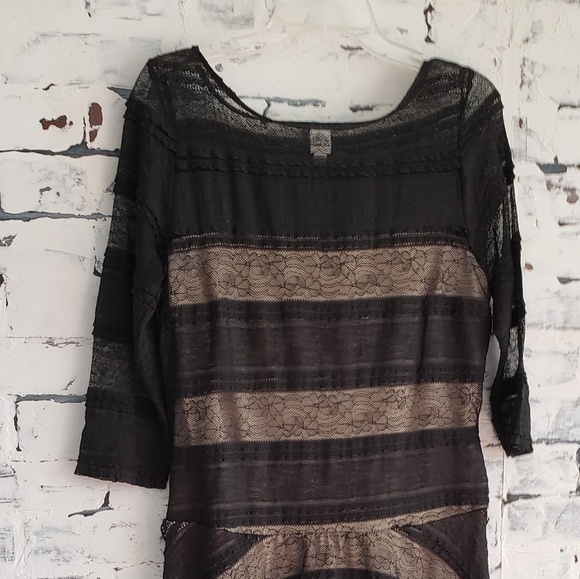 Semi formal Black Lace Dress - Picture 4 of 4